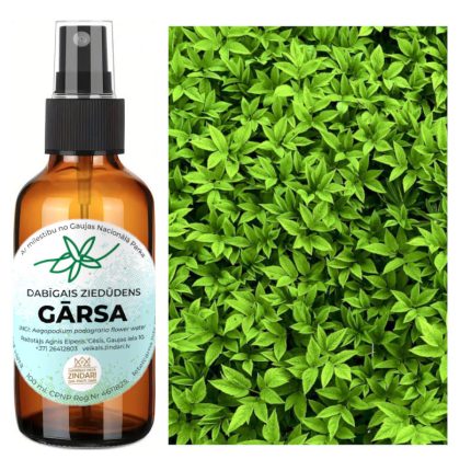 Dabīgais ziedūdens (hidrolāts) GĀRSA