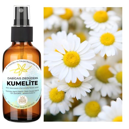 Dabīgais ziedūdens (hidrolāts) KUMELĪTE