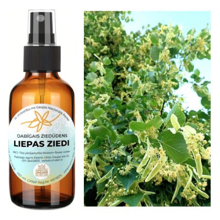 Dabīgais ziedūdens (hidrolāts) LIEPAS ZIEDI