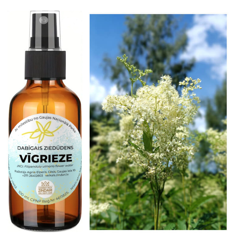 Dabīgais ziedūdens (hidrolāts) VĪGRIEZE