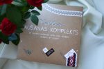Aušanas komplekts ROMBI sudraba-sarkani - Attēls 2