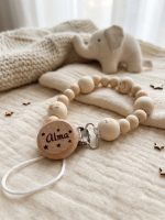 Personalizēts knupīša turētājs ar vārdu - Attēls 3