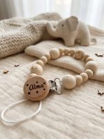 Personalizēts knupīša turētājs ar vārdu