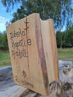 Koka minibārs ar glāzēm - orģināla dāvana vīrietim - Attēls 2