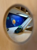 Koka garāža bērniem KIKIS "KOSMOS" - Attēls 4