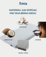 Zīdaiņu matracis EMIS "Koko" - Attēls 6
