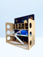 Koka garāža bērniem KIKIS "KOSMOS" - Attēls 7