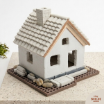 Miniatūras mājas būvēšanas komplekts pieaugušajiem - Attēls 2