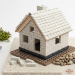 Miniatūras mājas būvēšanas komplekts pieaugušajiem - Attēls 3