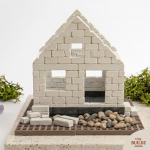 Miniatūras mājas būvēšanas komplekts pieaugušajiem - Attēls 4