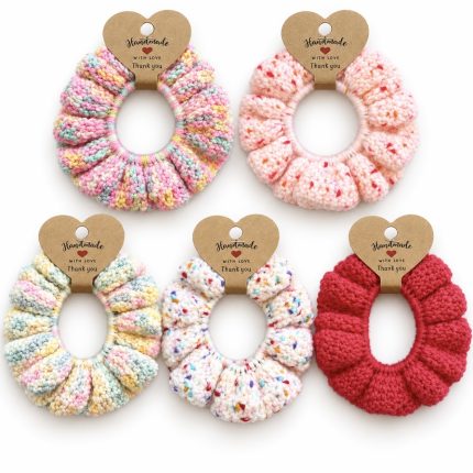 Matu gumija scrunchie, dažādās krāsās