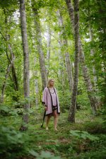 Lina halāts ar mežģīni ROZĀ - Attēls 5