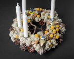 Adventes vainags ZĪLĪTES - Attēls 3